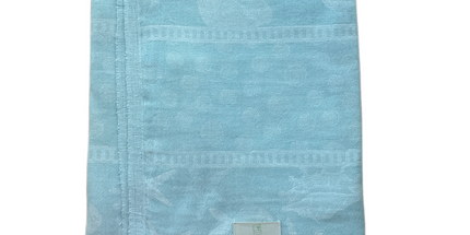 SunKiss Dubai Turkish Beach Towel - Stars Turquoise (100cm x 80cm)