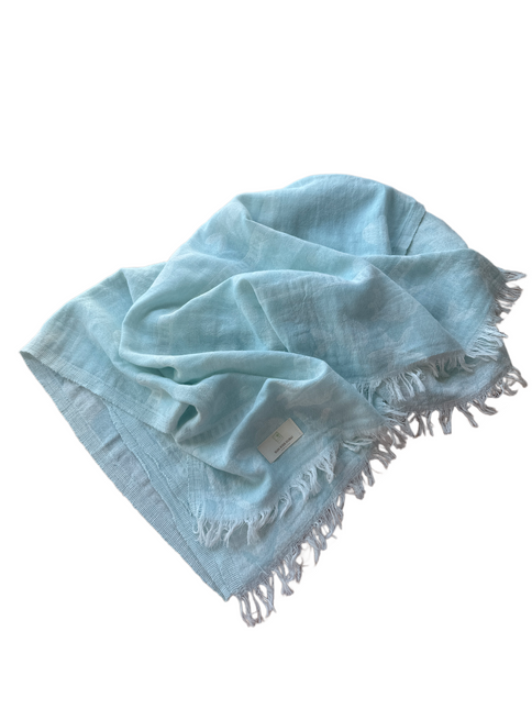 SunKiss Dubai Turkish Beach Towel - Stars Turquoise (100cm x 80cm)